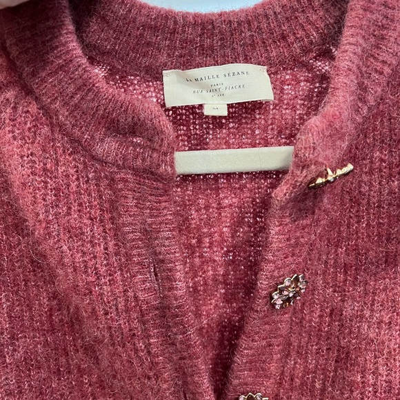Sezane OTHELLO Rosewood   Sweater, size M - Picture 4 of 7